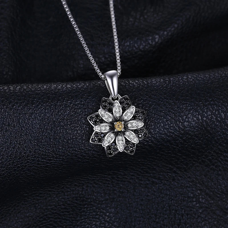 Flower Natural Smoky Pendant