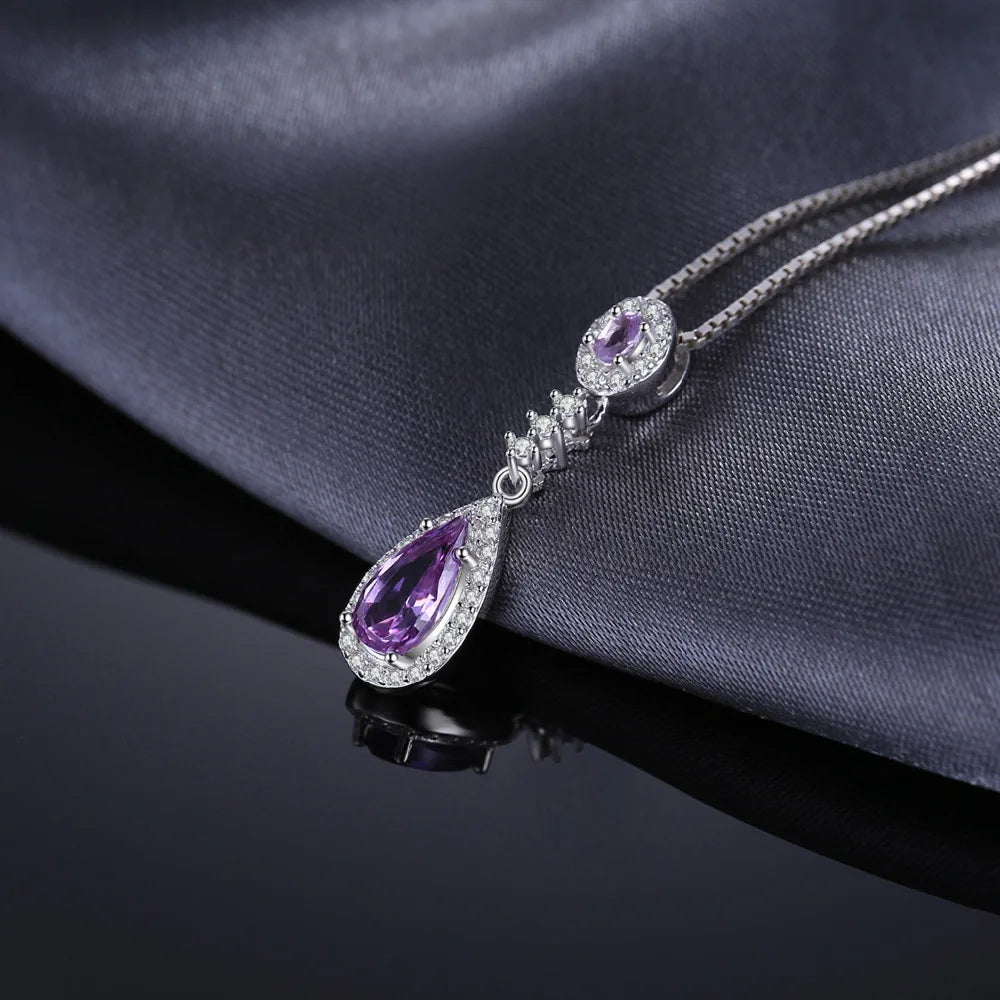 Purple Alexandrite Sapphire Pendant