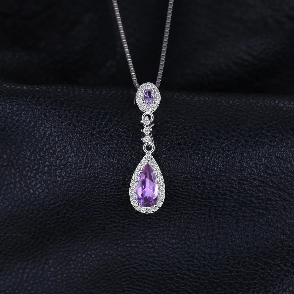 Purple Alexandrite Sapphire Pendant