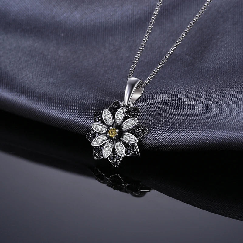 Flower Natural Smoky Pendant