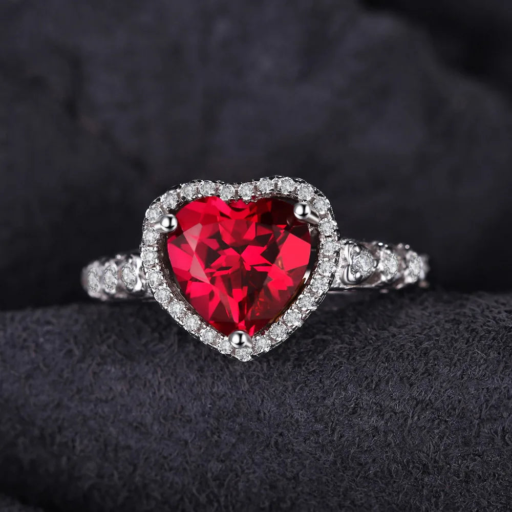 Heart of Love Ruby Ring