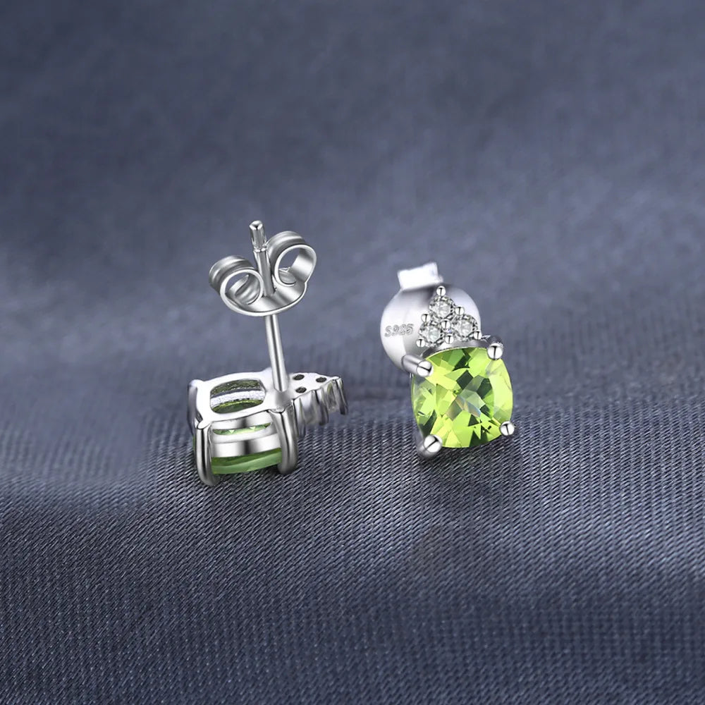 Natural Peridot Earrings