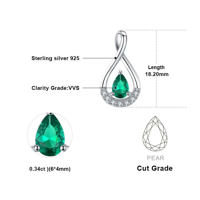 Royal Emerald Pendant