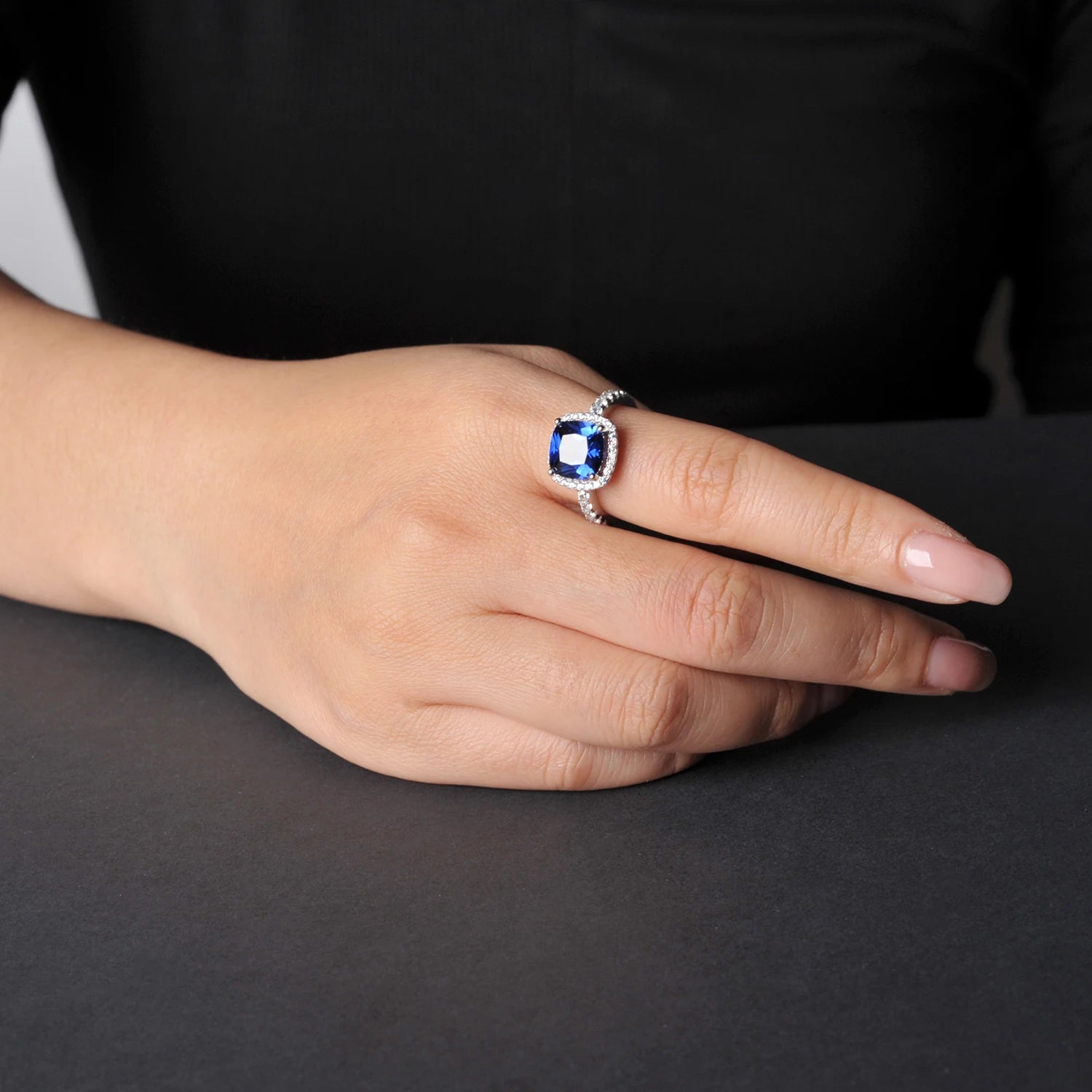 Glory Blue Sapphire Ring