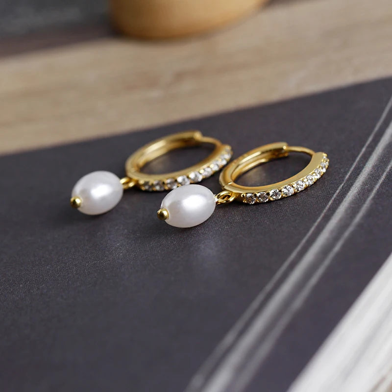 Elegant Pearl Earrings