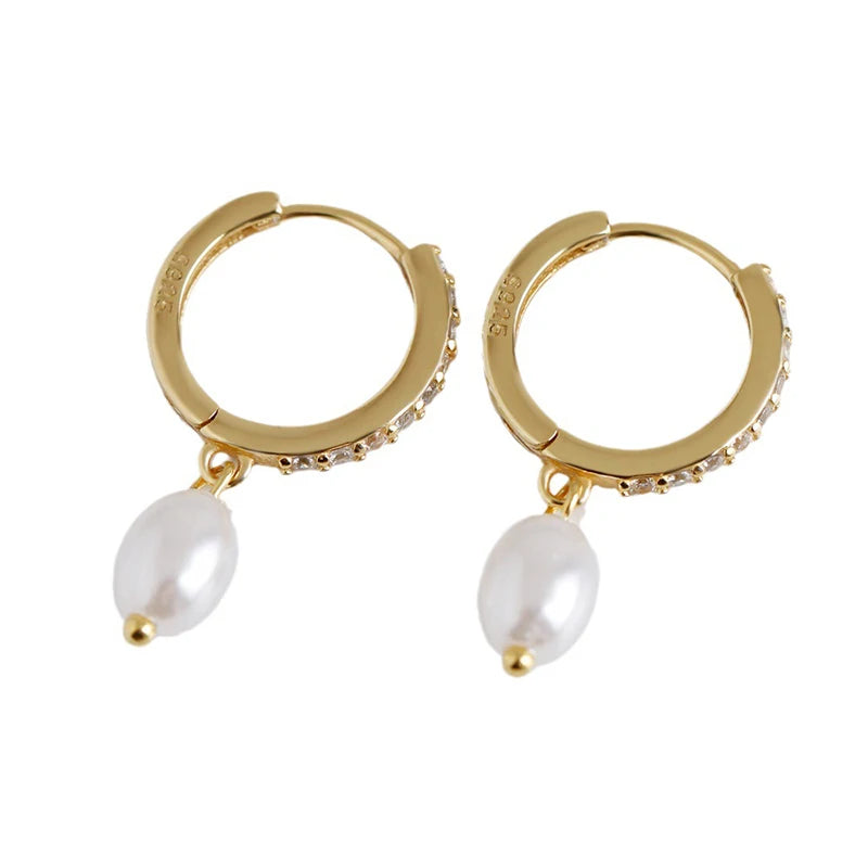 Elegant Pearl Earrings