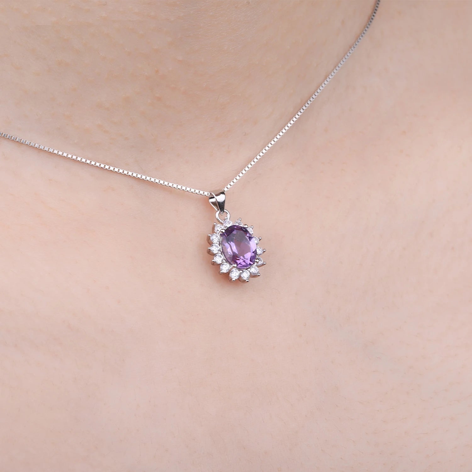 Royal Purple Amethyst Pendant