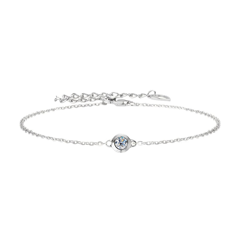 Delicate Moissanite Bracelet