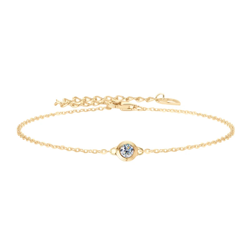 Delicate Moissanite Bracelet