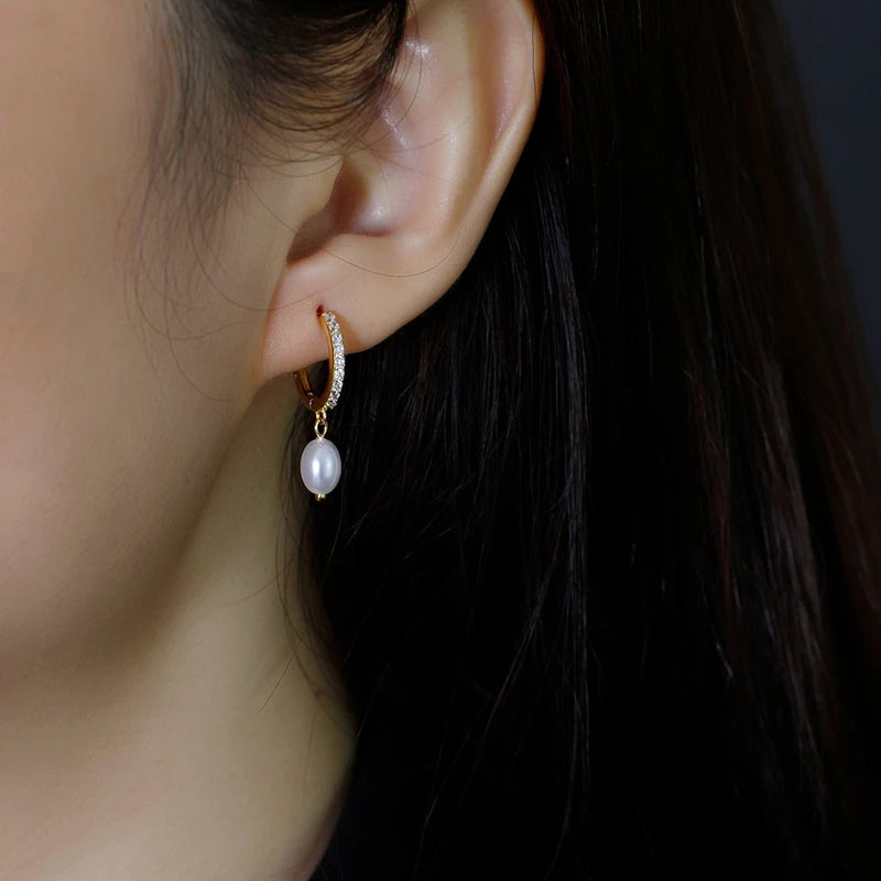 Elegant Pearl Earrings