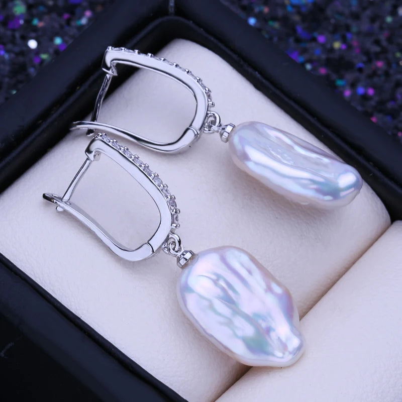 Delicate Pearl Earrings