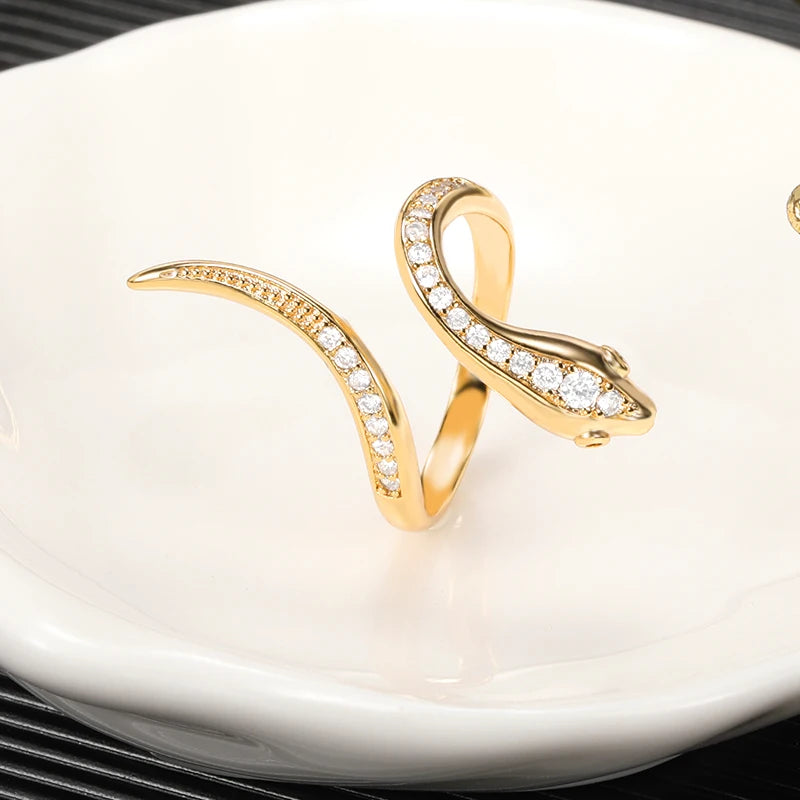 Shiny Snake Ring