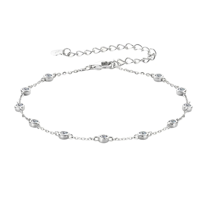 Elegant Moissanite Bracelet