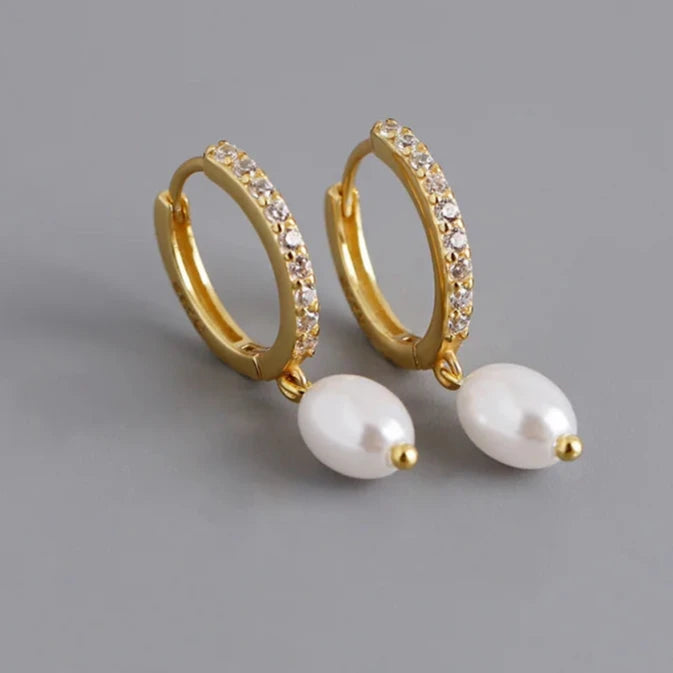 Elegant Pearl Earrings