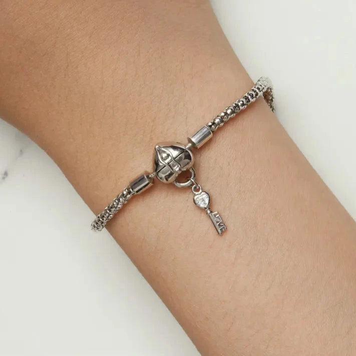 Heart Lock Bracelet