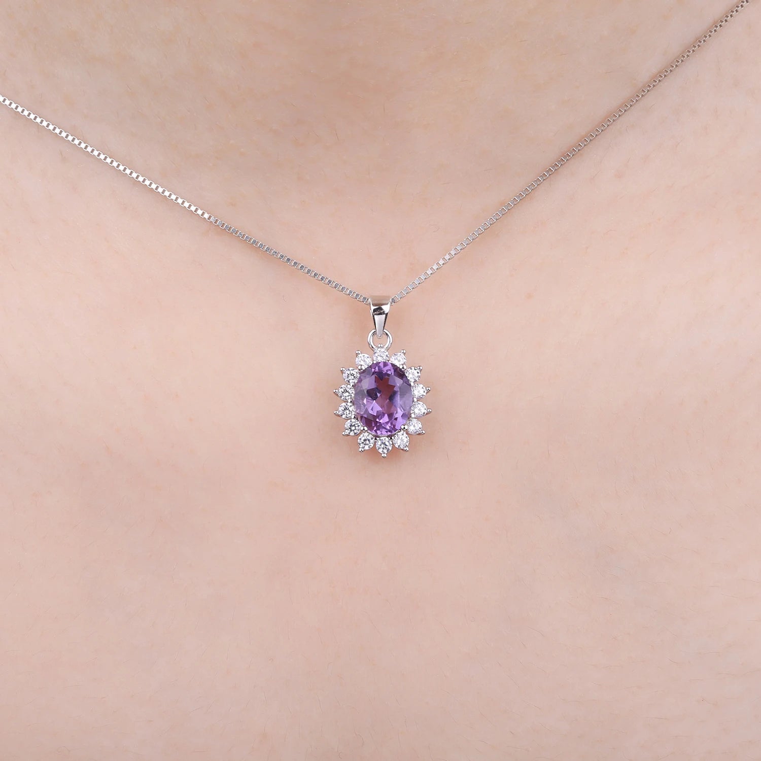 Royal Purple Amethyst Pendant