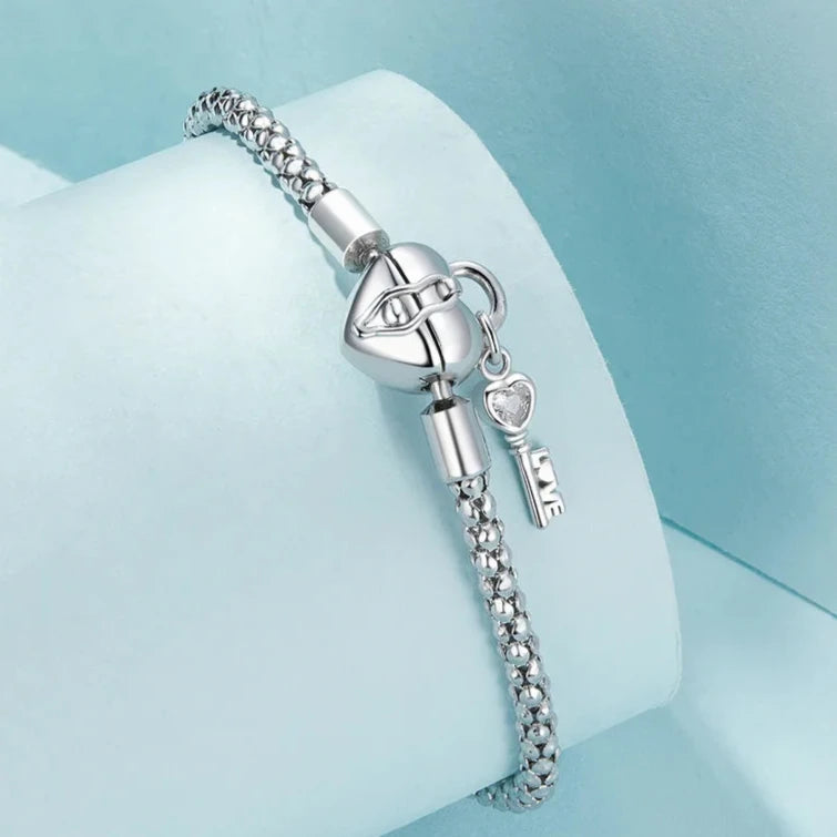 Heart Lock Bracelet